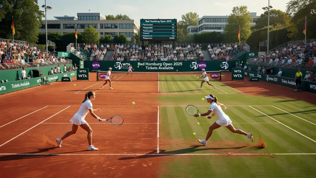 Турнир WTA Бад Хомбург 2025: расписание, результаты, женский парный теннис и покупка билетов