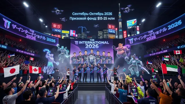 Даты The International 2026: когда пройдёт главный турнир Dota 2